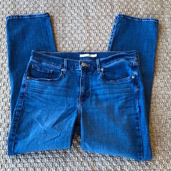 Levi’s Classic Straight Denim Jeans Size Waist 30 x Length 28 - Picture 5 of 14